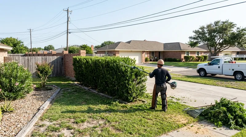 Hedge Trimming & Shrub Care Corpus Christi